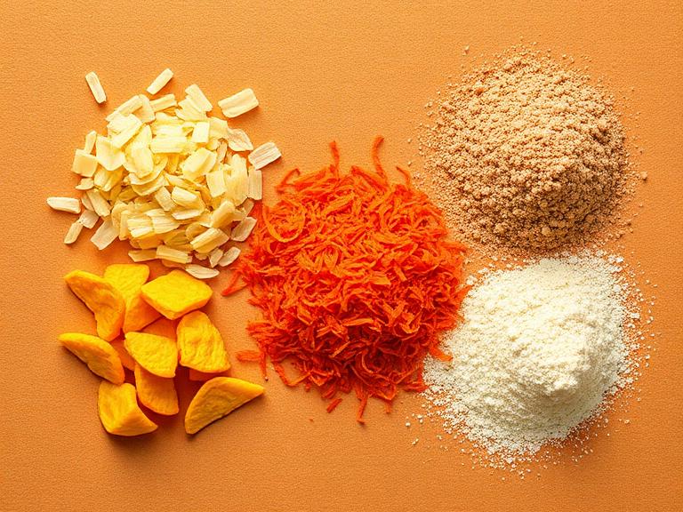 Dehydrated food ingredients