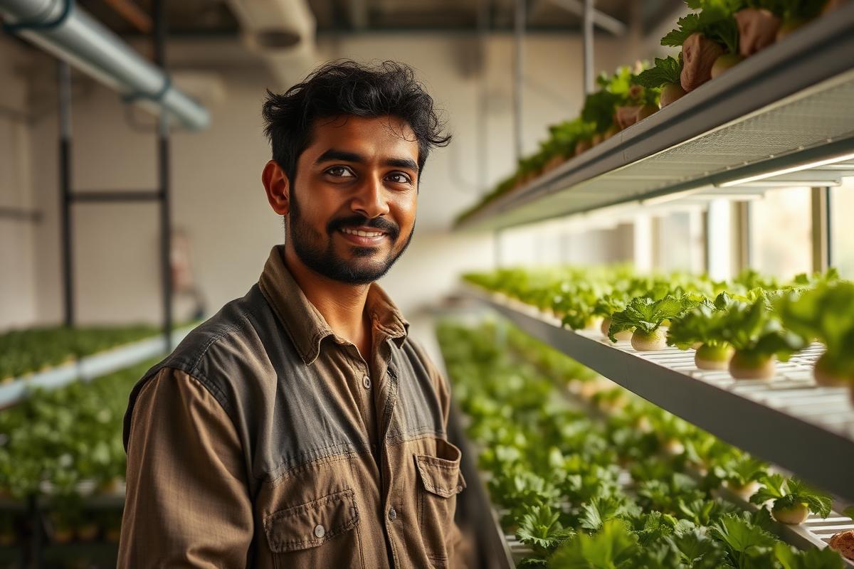 Valuematic partner in a hydroponic lettuce production unit